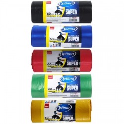 Saci menaj 60l, SANO, calitate superioara,15 saci/rola